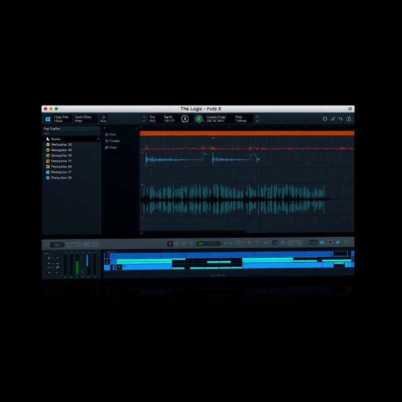 Skærmbillede af Logic Pro X